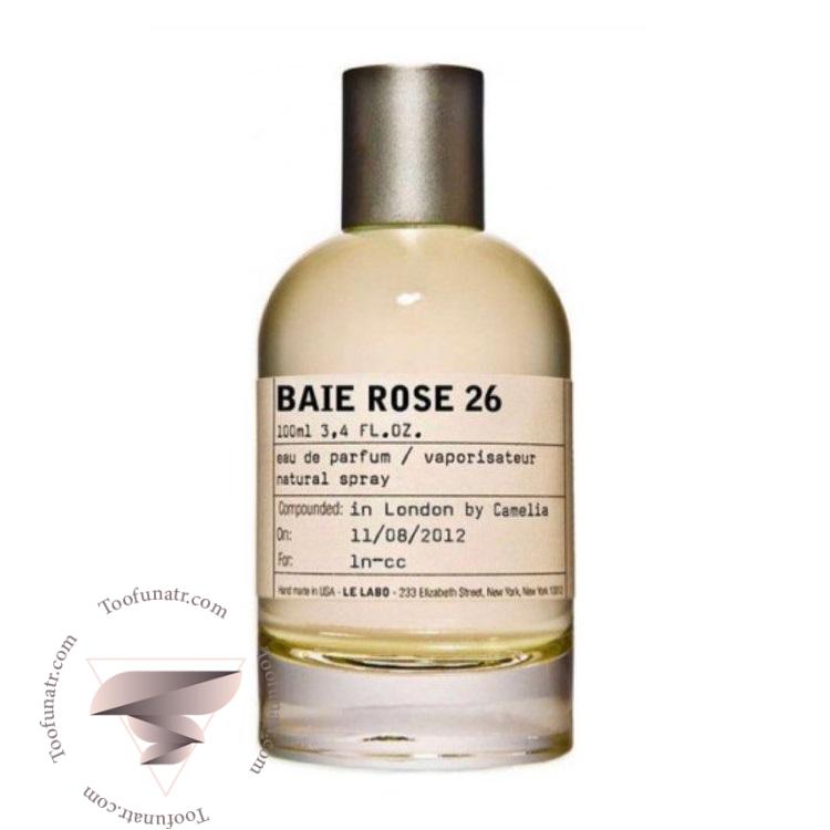 له لابو بی رز 26 شیکاگو - Le Labo Baie Rose 26 Chicago له لابو بی رز 26 شیکاگو - Le Labo Baie Rose 26 Chicago