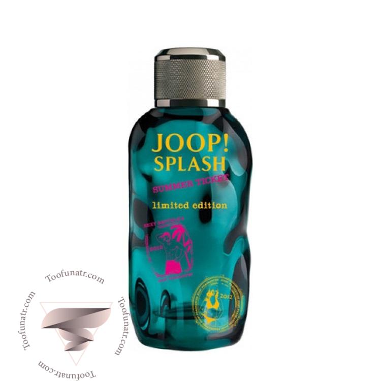 جوپ اسپلش سامر تیکت - Joop Splash Summer Ticket جوپ اسپلش سامر تیکت - Joop Splash Summer Ticket