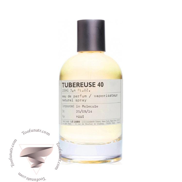 له لابو توبرز 40 نیویورک - Le Labo Tubereuse 40 New York له لابو توبرز 40 نیویورک - Le Labo Tubereuse 40 New York