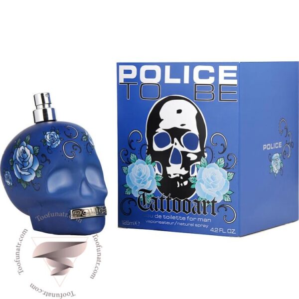 پلیس تو بی تتو آرت مردانه - Police To Be Tattooart for men