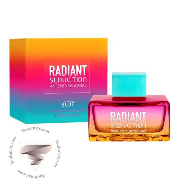 آنتونیو باندراس رادیانت سداکشن بلو زنانه - Antonio Banderas Radiant Seduction Blue For Women