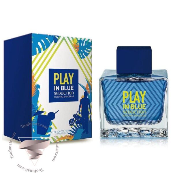 آنتونیو باندراس پلی این بلو سداکشن مردانه - Antonio Banderas Play In Blue Seduction For Men
