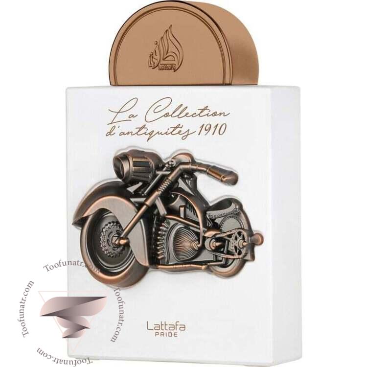 عطر ادکلن لطافه لا کالکشن د آنتیکس 1910 (لطافه موتور) - Lattafa La Collection D’antiquites 1910 عطر ادکلن لطافه لا کالکشن د آنتیکس 1910 (لطافه موتور) - Lattafa La Collection D’antiquites 1910