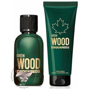 گیفت ست 2 تیکه دسکوارد گرین وود - DSQUARED Green Wood Gift Set