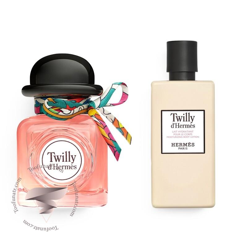 گیفت ست 2 تیکه هرمس تویلی د هرمس - Hermes Twilly d’Hermes gift set گیفت ست 2 تیکه هرمس تویلی د هرمس - Hermes Twilly d’Hermes gift set