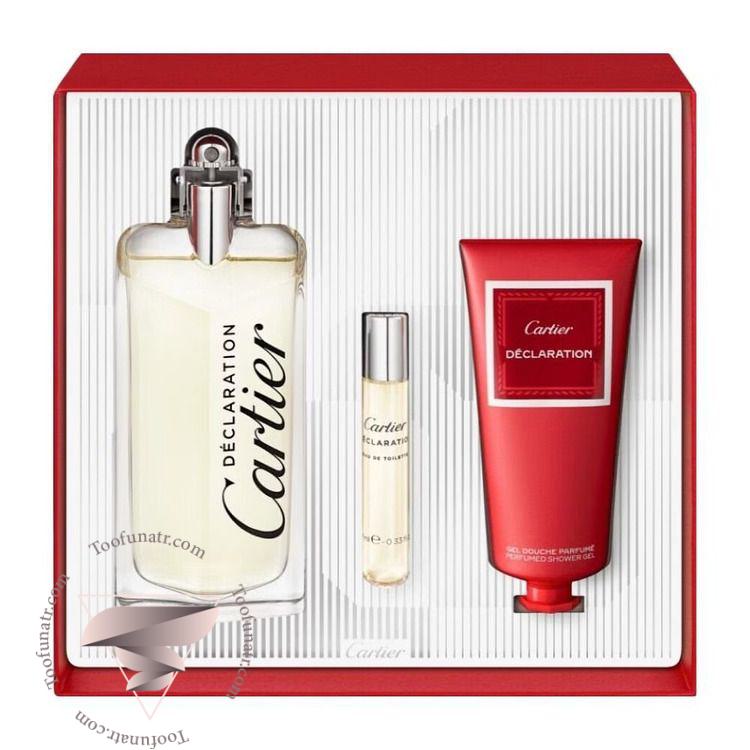 گیفت ست 3 تیکه کارتیر دکلریشن - Cartier Declaration gift set گیفت ست 3 تیکه کارتیر دکلریشن - Cartier Declaration gift set