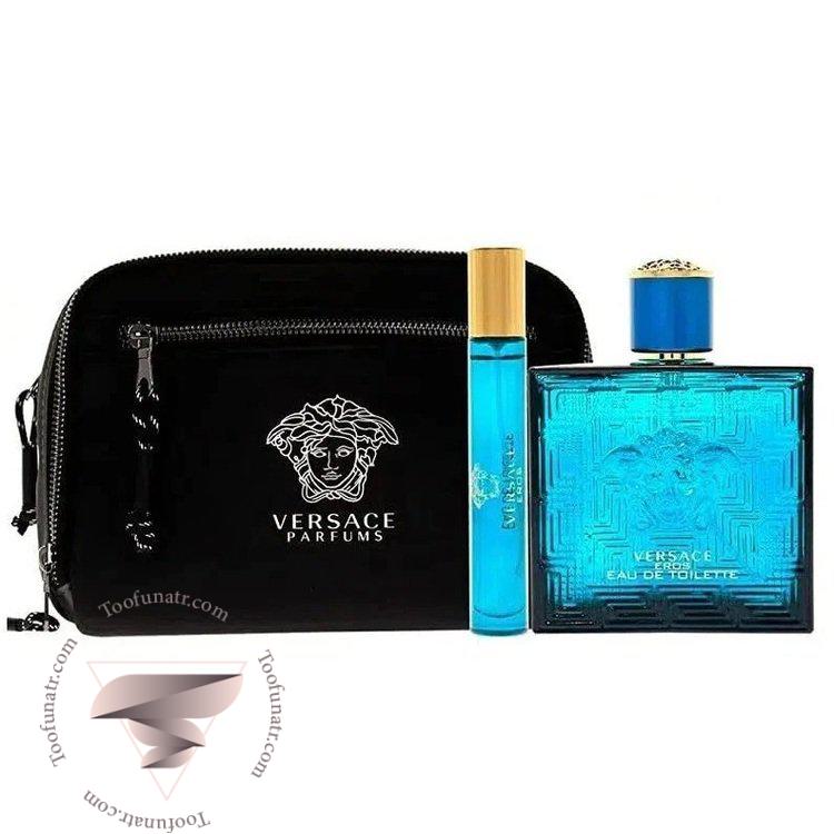 گیفت ست 2 تیکه ورساچه اروس ادو تویلت مردانه - Versace Eros EDT gift set گیفت ست 2 تیکه ورساچه اروس ادو تویلت مردانه - Versace Eros EDT gift set