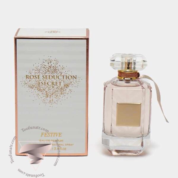 ویکتوریا سکرت بامب شل سلبریشن فراگرنس ورد رز سداکشن سکرت فستیو - Victoria Secret Bombshell Celebration Fragrance World Rose Seduction Secret Festive