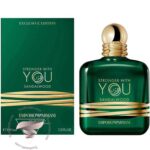 جورجیو آرمانی استرانگر ویت یو صندل وود - Giorgio Armani Stronger With You Sandalwood