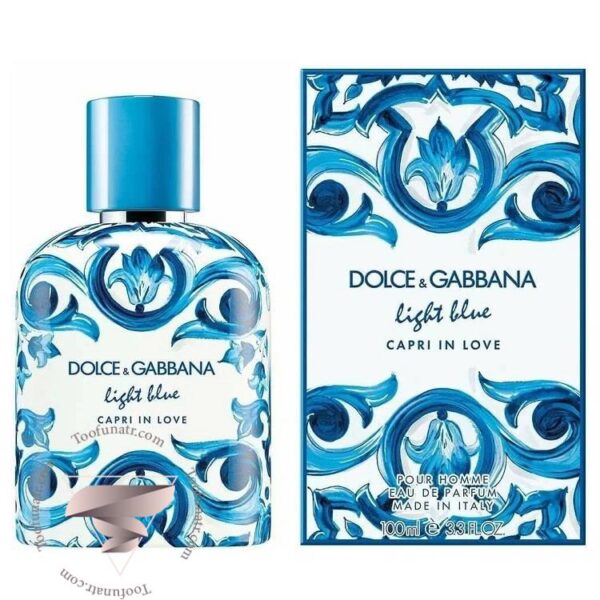 دولچه گابانا لایت بلو پور هوم کاپری این لاو - Dolce Gabbana Light Blue Pour Homme Capri in Love