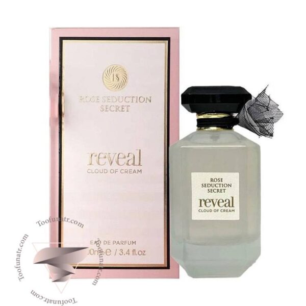 فراگرنس ورد رز سداکشن سکرت ریویل کلود آف کریم - Fragrance World Rose Seduction Secret Reveal Cloud Of Creme