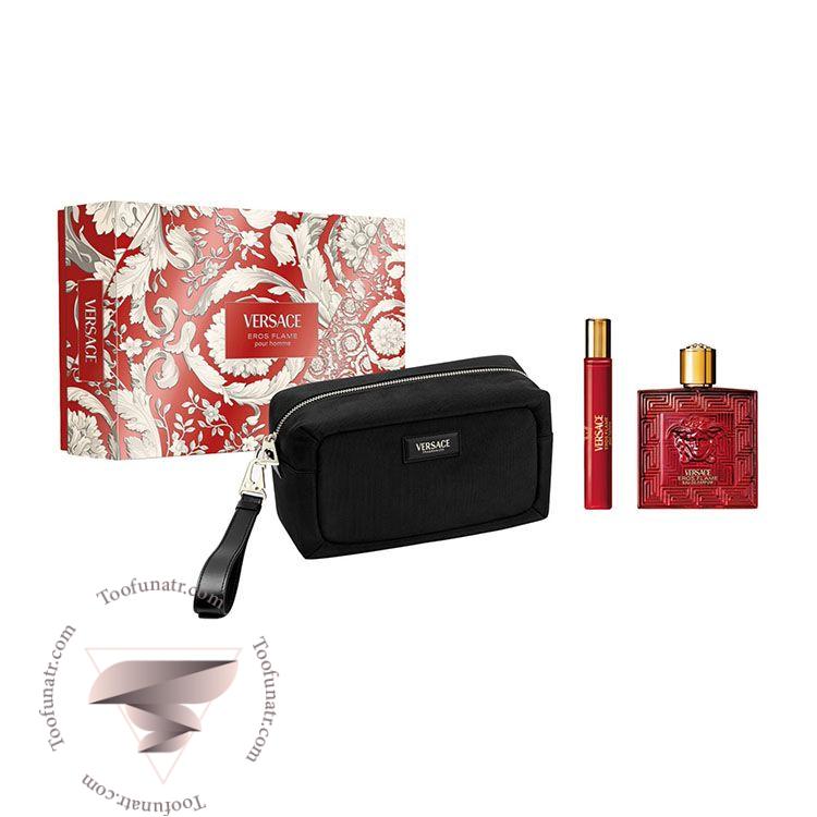 گیفت ست 2 تیکه ورساچه اروس فلیم - Versace Eros Flame 2 Piece Gift Set گیفت ست 2 تیکه ورساچه اروس فلیم - Versace Eros Flame 2 Piece Gift Set