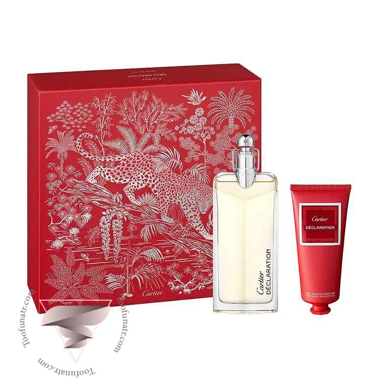 گیفت ست 2 تیکه کارتیر دکلریشن - Cartier Declaration 2 Piece Gift Set گیفت ست 2 تیکه کارتیر دکلریشن - Cartier Declaration 2 Piece Gift Set