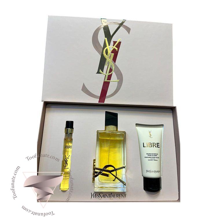 گیفت ست 3 تیکه ایو سن لورن لیبر زنانه ادو پرفیوم - Yves Saint Laurent Libre 3 Piece Gift Set گیفت ست 3 تیکه ایو سن لورن لیبر زنانه ادو پرفیوم - Yves Saint Laurent Libre 3 Piece Gift Set