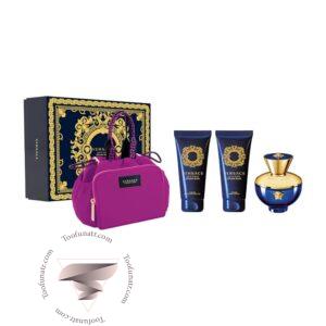 گیفت ست 3 تیکه ورساچه دیلان بلو زنانه - Versace Pour Femme Dylan Blue 3 Piece Gift Set