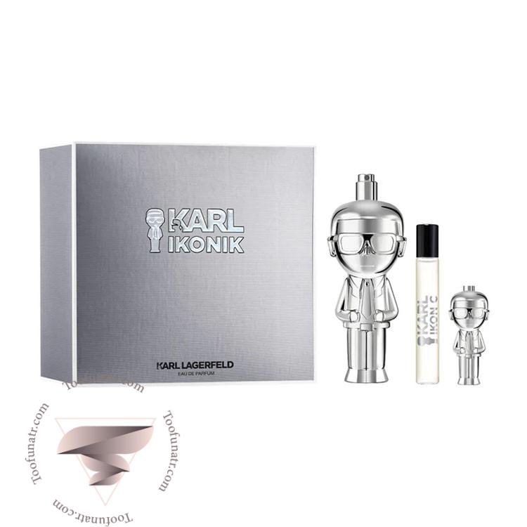 گیفت ست 3 تیکه کارل لاگرفلد آیکونیک من - Karl Lagerfeld Ikonik Man 3 Piece Gift Set گیفت ست 3 تیکه کارل لاگرفلد آیکونیک من - Karl Lagerfeld Ikonik Man 3 Piece Gift Set