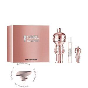گیفت ست 3 تیکه کارل لاگرفلد آیکونیک وومن - Karl Lagerfeld Ikonik Woman 3 Piece Gift Set