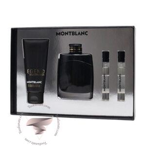 گیفت ست 4 تیکه مون بلان لجند ادو پرفیوم - Montblanc Legend EDP 4 Piece Gift Set