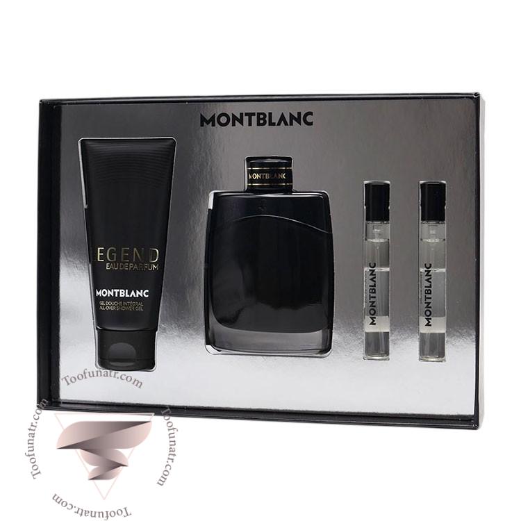 گیفت ست 4 تیکه مون بلان لجند ادو پرفیوم - Montblanc Legend EDP 4 Piece Gift Set گیفت ست 4 تیکه مون بلان لجند ادو پرفیوم - Montblanc Legend EDP 4 Piece Gift Set