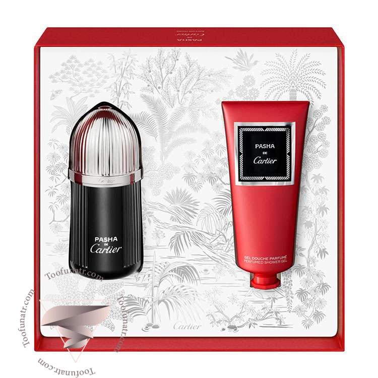 گیفت ست 2 تیکه کارتیر پاشا ادیشن نویر - Cartier Pasha de Edition Noire 2 Piece Gift Set گیفت ست 2 تیکه کارتیر پاشا ادیشن نویر - Cartier Pasha de Edition Noire 2 Piece Gift Set