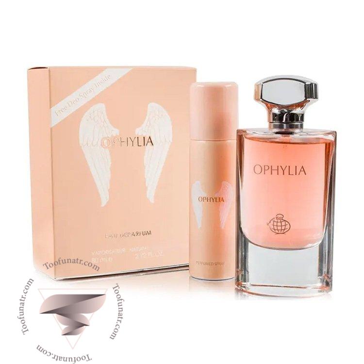 فراگرنس ورد افیلیا با اسپری - Fragrance World Ophylia With Spray فراگرنس ورد افیلیا با اسپری - Fragrance World Ophylia With Spray
