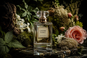 عطر و گل های معطر در سبک هنری کلاسیک و مدرن، نماد گروه بویایی چایپر گلی (Chypre Floral)