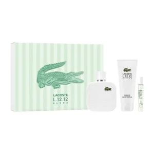 خرید گیفت ست 3 تیکه لاگوست ال.12.12 بلنک (سفید) - Lacoste L.12.12. Blanc (White) 3 Piece Gift Set