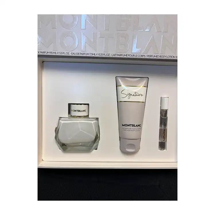 گیفت ست 3 تیکه مون بلان سیگنچر - Mont Blanc Signature 3 Piece Gift Set خرید گیفت ست 3 تیکه مون بلان سیگنچر - Mont Blanc Signature 3 Piece Gift Set