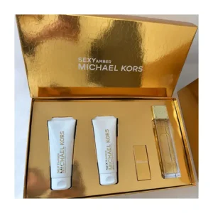 خرید گیفت ست 4 تیکه مایکل کورس س_ی آمبر - Michael Kors S_y Amber 4 Piece Gift Set